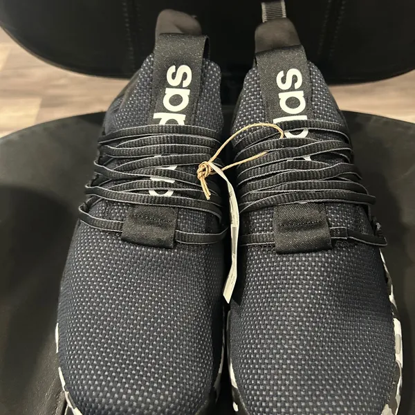 Adidas Lite Racer Adapt7 Running Black and White Sneakers size 6 - Image 2