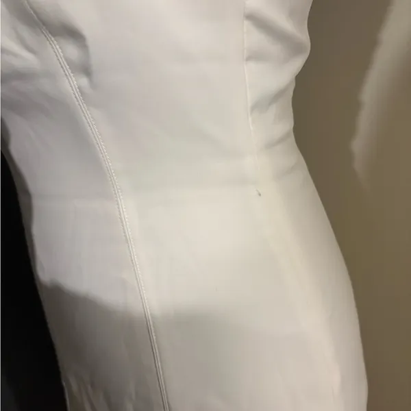 💜 Meshki White Strapless Sheath Mini Dress 💚 - Image 4
