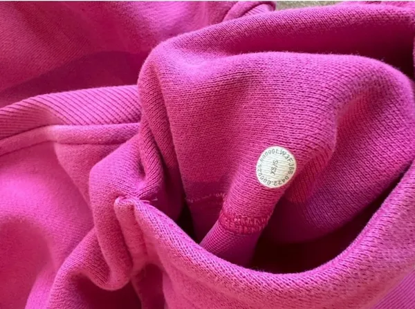 Sonic Pink Lululemon Scuba Half-Zip with hoodie - Image 4