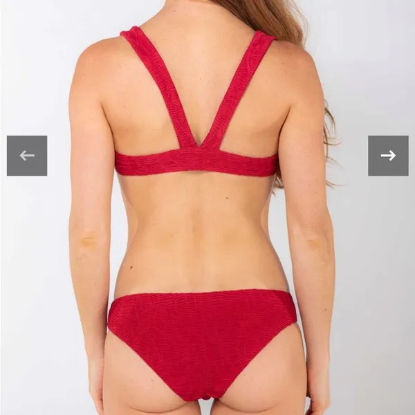 WET - Clara Bikini Top & Camilla Bikini Bottoms in Rust - Image 7
