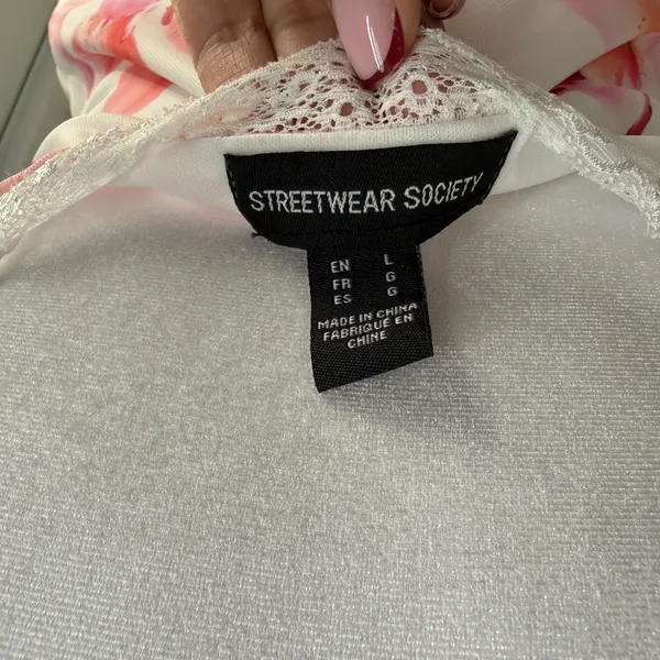 Streetwear Society Floral Cami Top - Image 5