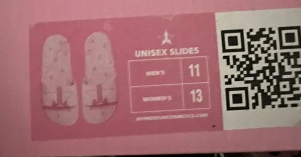 Jeffree Star Unisex  Pink Pool Slides - Image 4