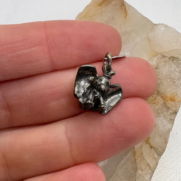 Vintage Disney Sterling Silver Dumbo Elephant Charm Walt Disney Productions - Image 2