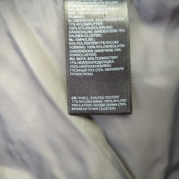 The North Face 550 Fill Down Puffer Jacket Black Womens Size Small‎ Winter Hip - Image 7