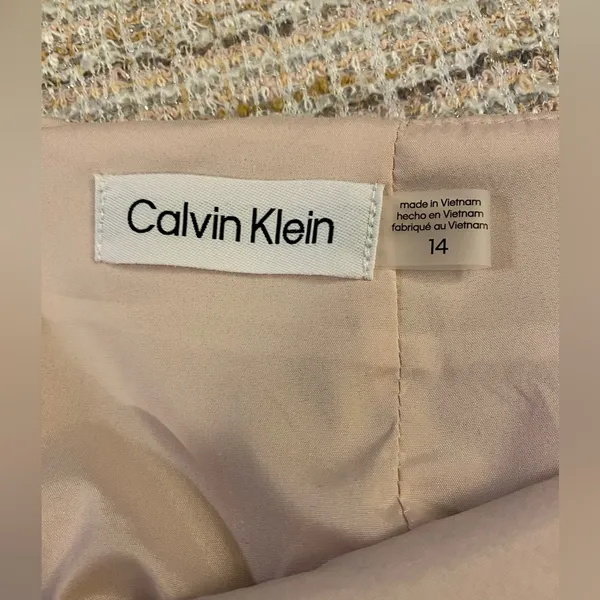 NWT Calvin Klein Women’s Tweed Suit Skirt - Image 11