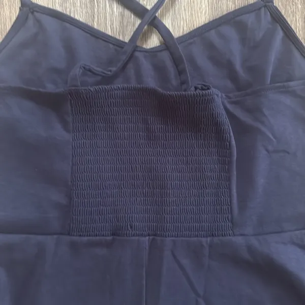 Old Navy Blue Mini Dress Athletic Casual Stretch - Image 4