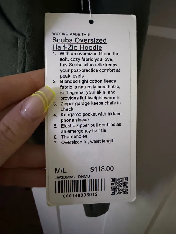 NWT Lululemon Scuba - Image 2