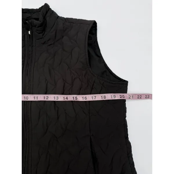 Royal‎ Robbins Womens Black Quilted Full Zip Puffer Vest Outdoor Coat Large L - Image 4