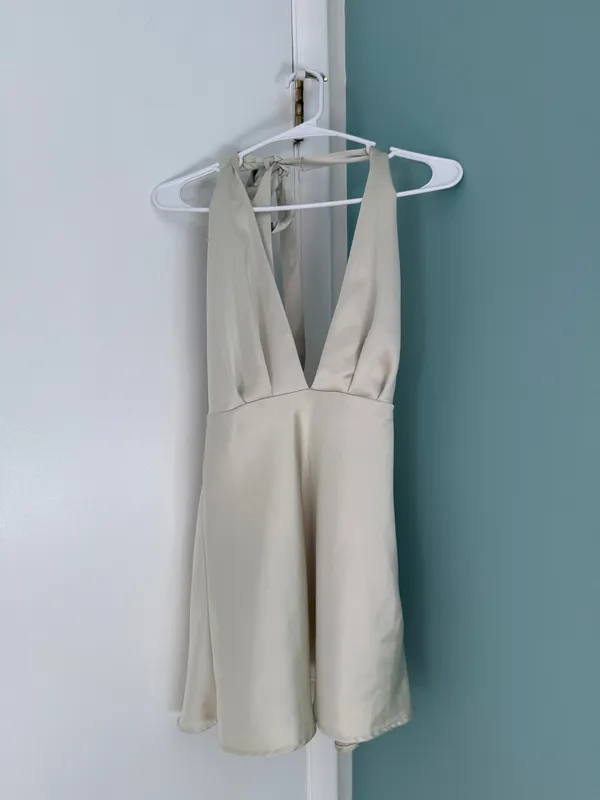 ZARA Satin Dress Mini - Image 2