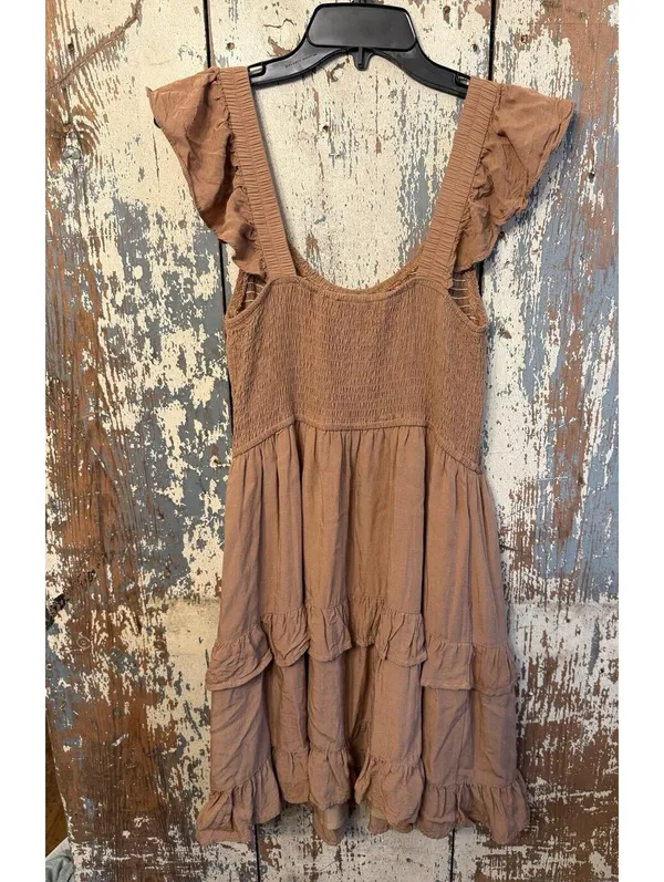 Leani ruffle dress, women's size Large - Image 3
