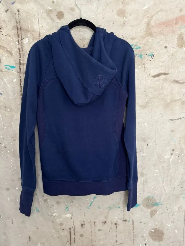 Lululemon Scuba Hoodie Light Cotton Fleece, Blueberry Jam - Image 5