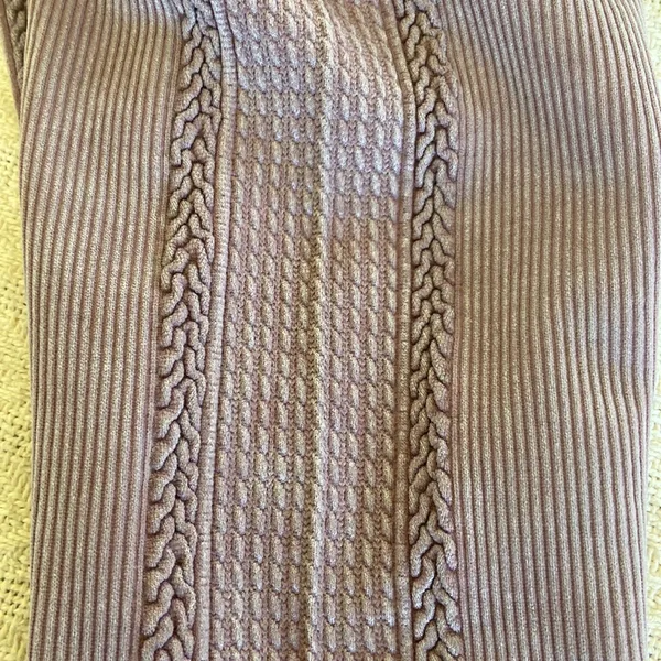 Altar'd State NWT S Revival brown ribbed leggings - Image 10
