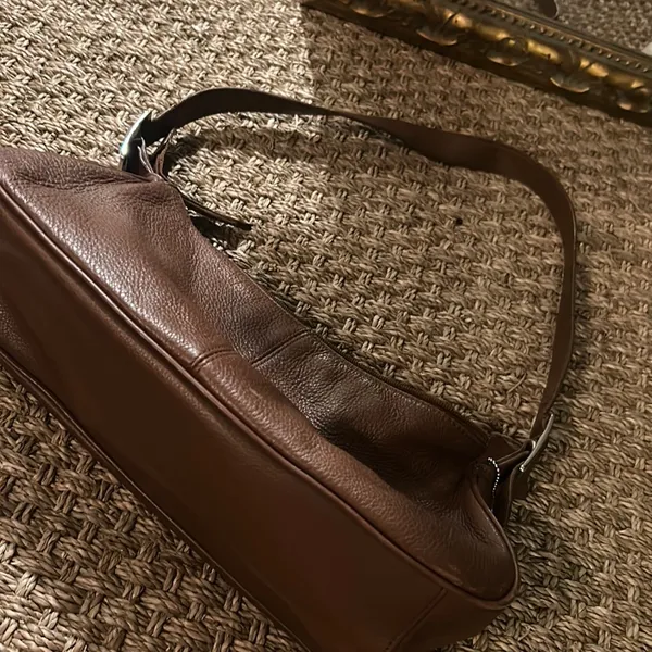 Giani Bernini Brown‎ Leather Shoulder Bag - Image 2