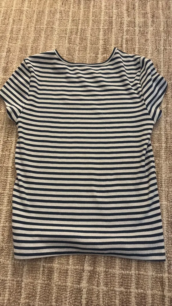american eagle striped tee - Image 4