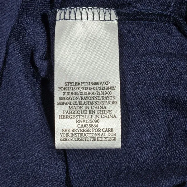 Peloton‎ Gifting 2021 Sleepover Sweatshirt Navy Blue Women's Size S - Image 5