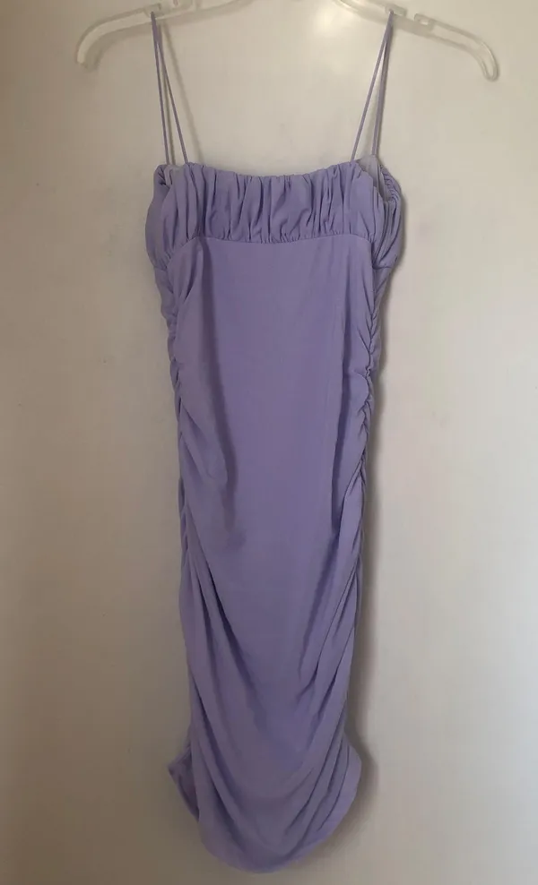 Princess Polly Lavender Purple Penney Ruched Bodycon Dress 4 - Image 3