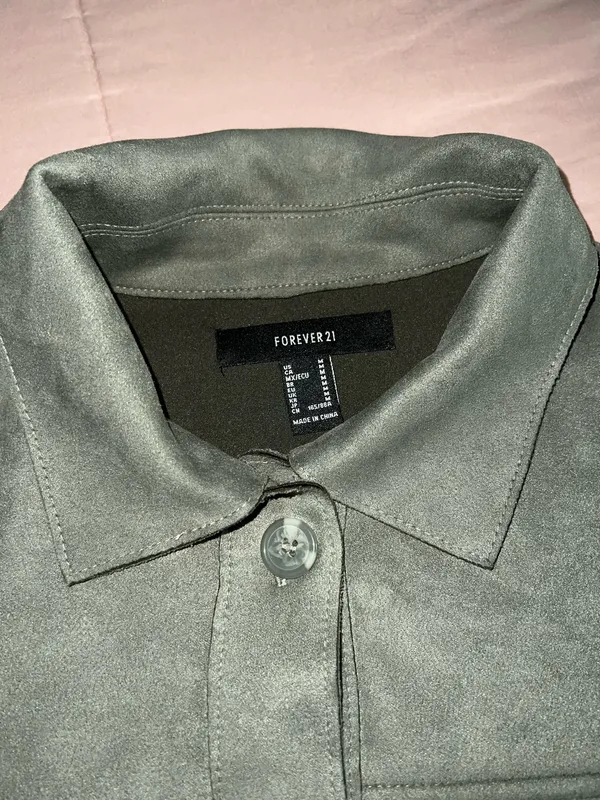 Forever 21 Jacket Suede Faux - Image 3