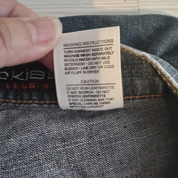 Rockies vintage relaxed long Rise cowgirl rodeo women's jeans size 3/4 - Image 6