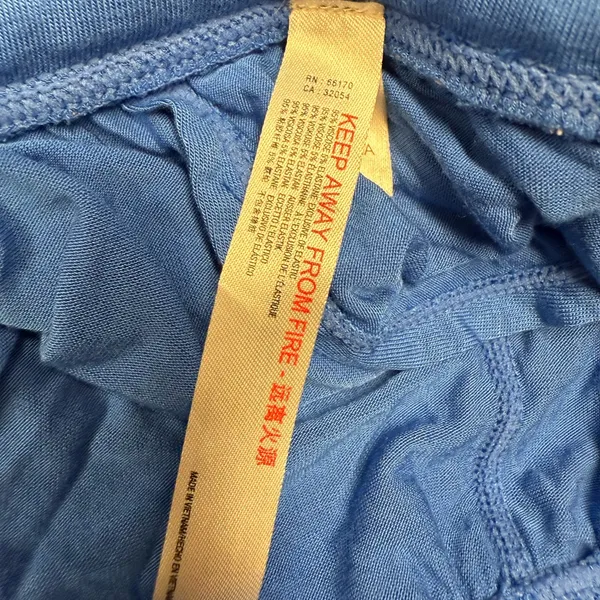 Free People Movement Women Size Small Blue Dreamwork‎ shorts Elastic drawstring - Image 6
