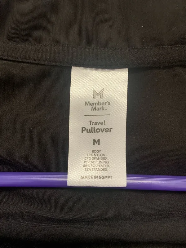 Member’s Mark Black Travel Pullover - Image 3