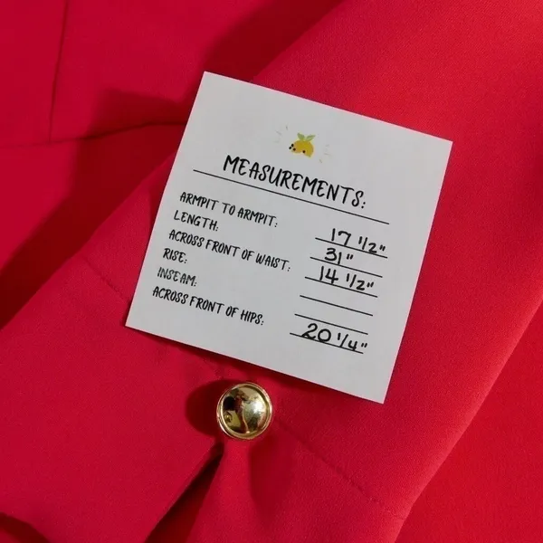 ZARA Mock Neck Mini Dress Gold Buttons Solid Pink Retro Knit Valentine Small - Image 13