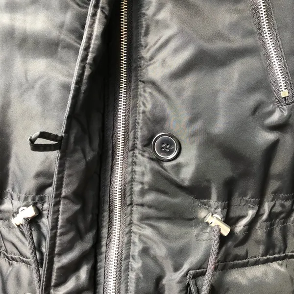 Parka Jacket with Furry Hood Edging M - Image 6