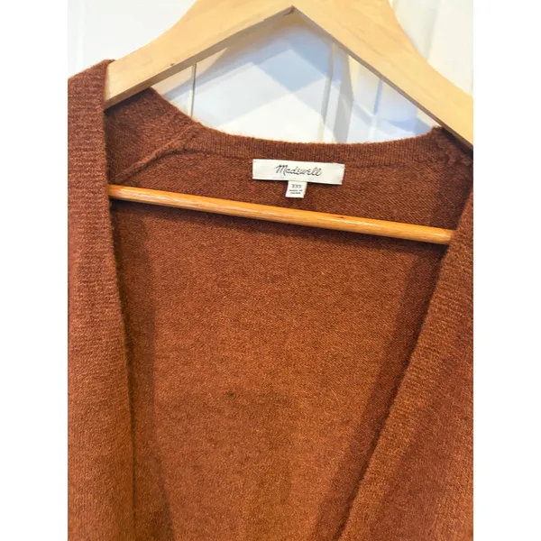 Madewell Brown Cardigan‎ Size XXS - Image 4