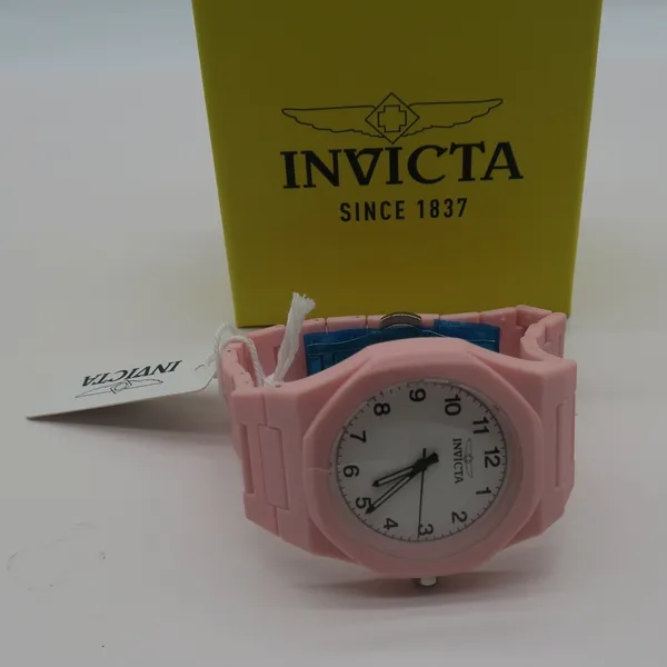 Invicta Celestial Sintix Unisex Watch - 40mm, Pink (70389) New In Box - Image 4
