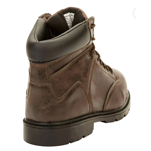 Brahma Mens Steel Raid Work Boot Brown Size 9.5 - Image 2