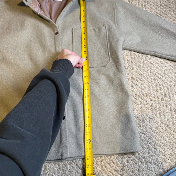 Princess Polly Beige Cream Harry Oversized Jacket Press Button Capsule‎ XS/S - Image 6