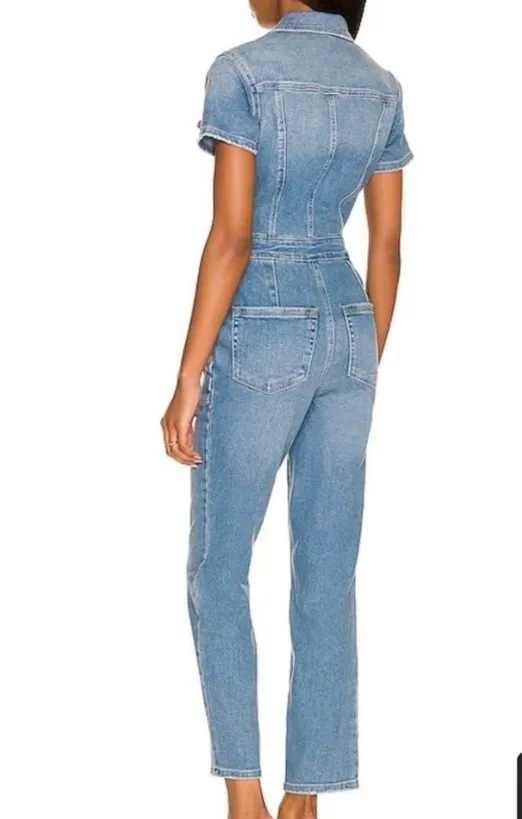 Good American Denim Jumpsuit - Image 2