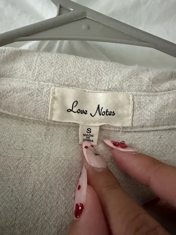 H&M Linen top - Image 3