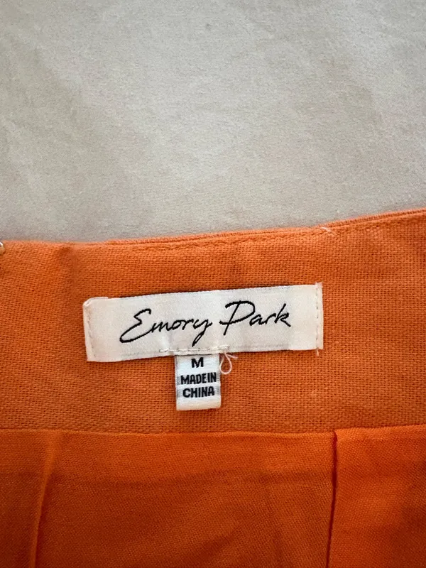 Emory Park Skirt Orange  - Image 2