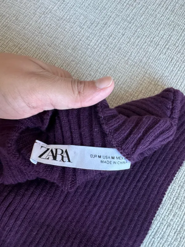 Mockneck ribbed top - Image 2