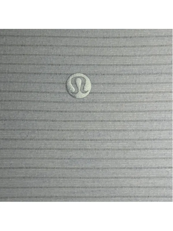 Lululemon Cool Breeze Sweat Times Short Sleeve V-Neck Tee, Light Blue PTP 21” - Image 3