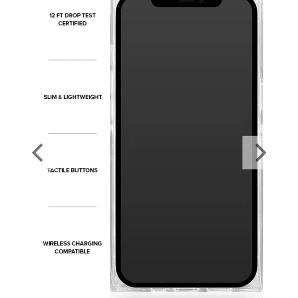Elegant White Rhinestone iPhone 15 Pro Phone Case - Image 5