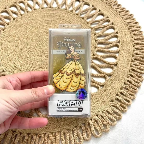 NWT Disney Parks Belle in Gown FigPin - Image 2