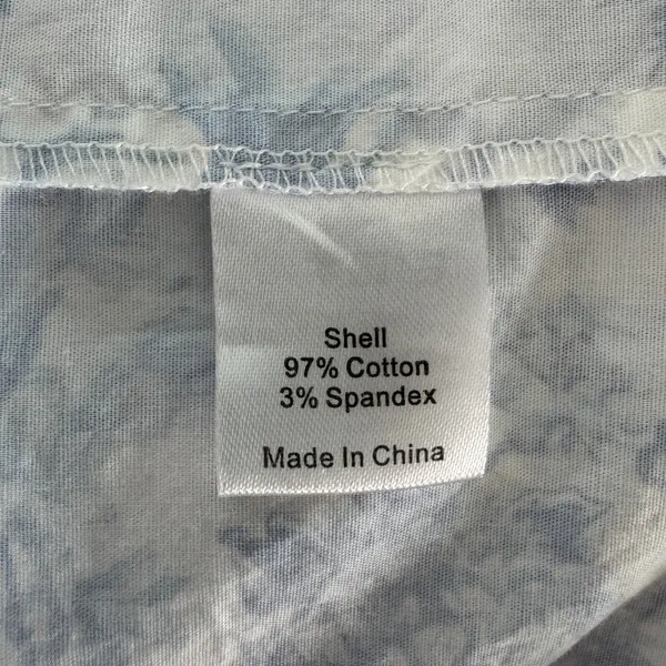 Tuckernuck Ginger Dress Medium Blue Floral Toile Maxi Coastal Grandmother Preppy - Image 14