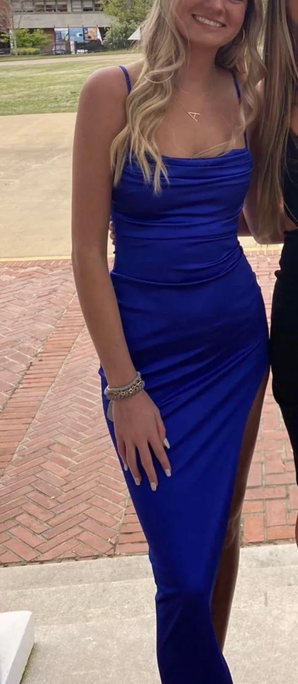 Windsor Royal Blue Maxi Dress - Image 2