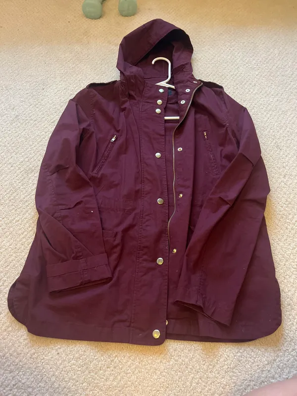 Love Tree Maroon Jacket - Image 3