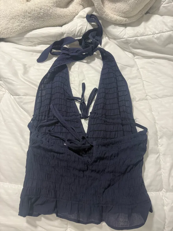 Edikted navy halter top - Image 5