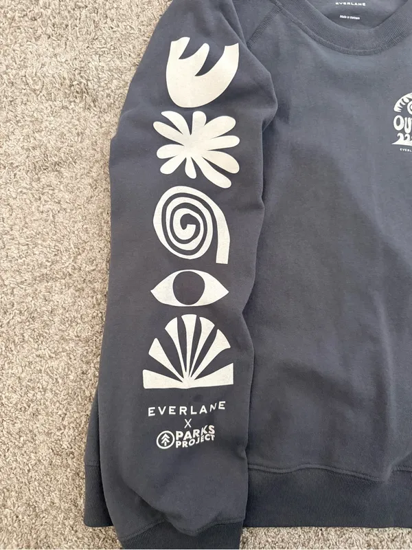 New The Everlane x Parks Project Off-Duty Long-Sleeve Tee size L - Image 5