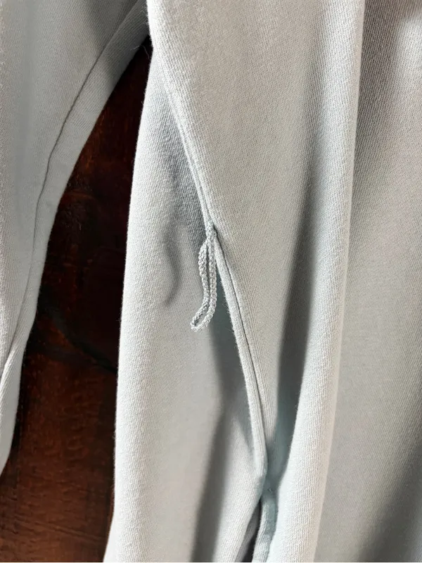 American Eagle Light Blue Tunic Sweatshirt Medium - Image 7