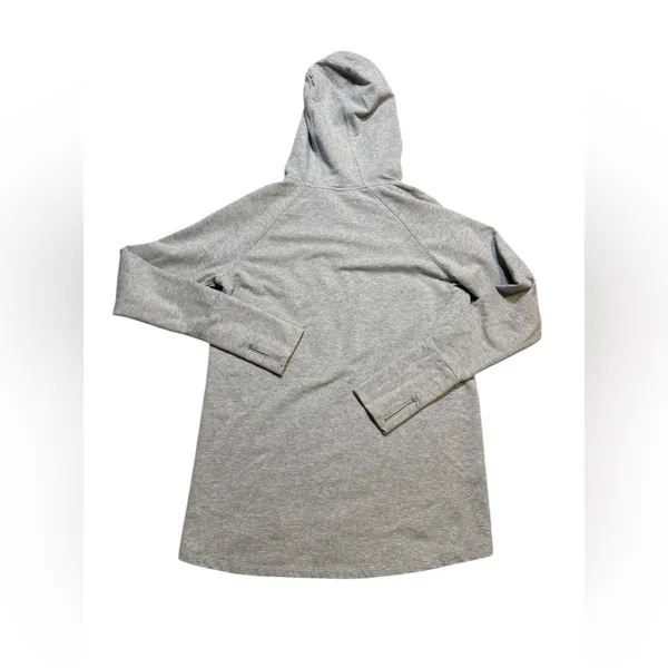 ⚡️Athleta Idylwild Hoodie ⚡️‎ Marled Gray Pullover Sweatshirt Small 🩶 - Image 2