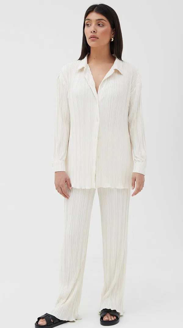 4th And Reckless Plisse Shirt - Image 6
