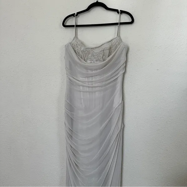 HOUSE OF CB L‎ D-DD 'Nalini' Sand Maxi Dress NWOT - Image 12