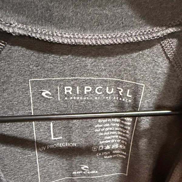 Rip Curl Trestles Long-Sleeve Front Zip Rashguard - Image 3