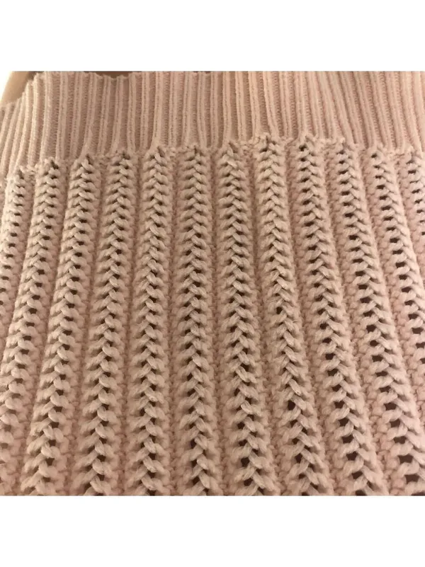 Frye sleeveless top crochet cable knit cream coquette romantic coastal cowgirl L - Image 10
