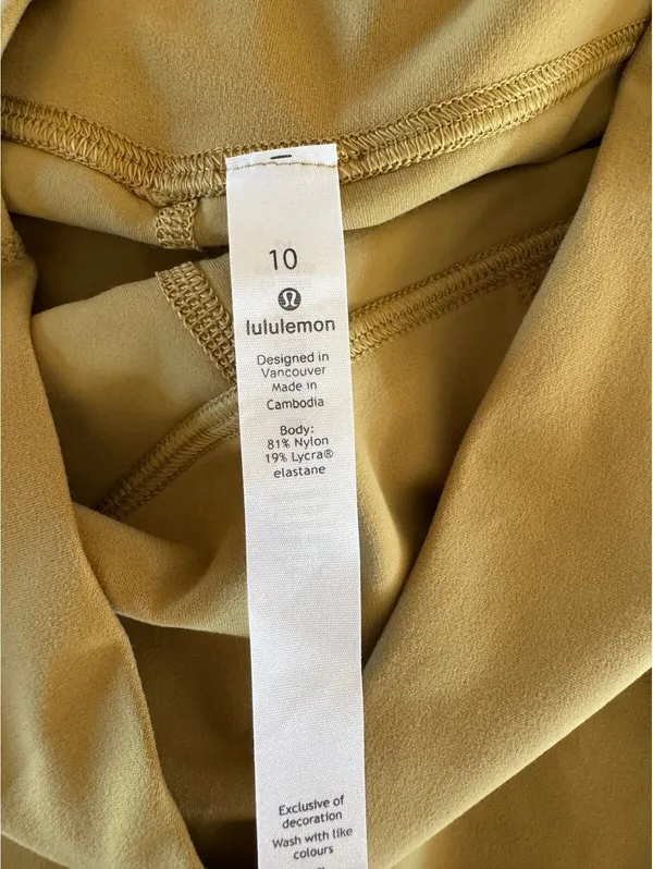 Lululemon Align High Rise 28” Grape Leaf Size 10 NWT - Image 6