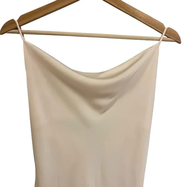 Petal & Pup Pink Satin Midi Slip Dress Size 2 Coquette Minimalist Cocktail HOCO - Image 2